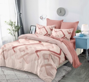 Lenjerie de pat FINET cu ELASTIC 180x200, 6 piese, cod produs H21-11957
