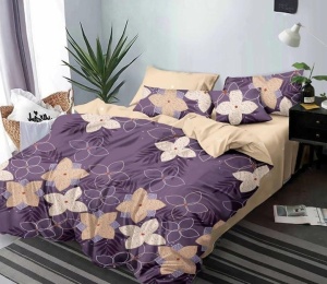Lenjerie de pat FINET pentru 2 persoane, 6 piese , cod produs H21-7776
