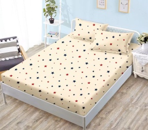 Cearsaf cu elastic Finet, 140x200cm + 2 fete de perna, cod produs H21-8360