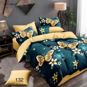 Lenjerie de pat FINET pentru 2 persoane, 6 piese , cod produs H21-4307
