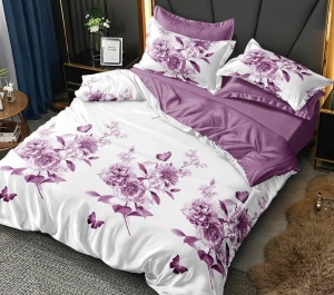 Lenjerie de pat FINET pentru 2 persoane, 6 piese , cod produs H21-7737