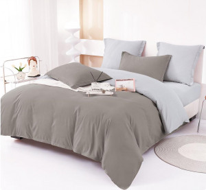 Lenjerie de pat UNI FINET SOFT pentru 2 persoane, 6 piese , cod produs H21-3740