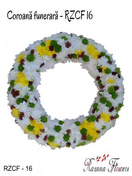 COROANĂ FUNERARĂ RZCF 16