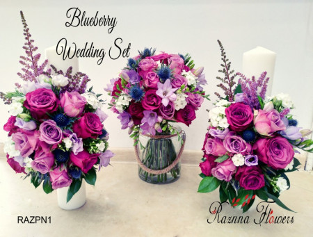 Blueberry Wedding Set