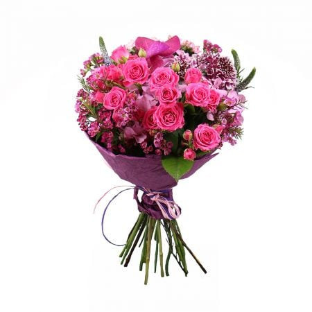 Buchet de flori ZÂMBET DE DIMINEAȚĂ