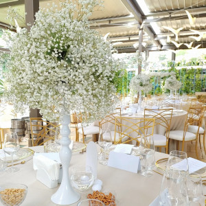Aranjamente florale nuntă/botez - WHITE CLOUDS OF HAPPINESS