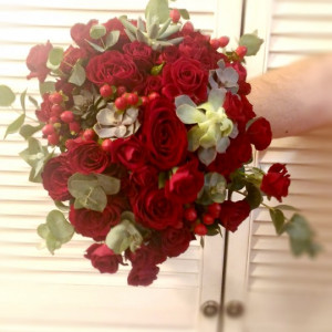Succulent Bride Bouquet