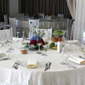 Aranjamente florale nuntă/botez - Blue Wedding