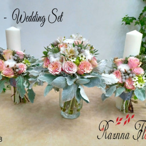 Ice Wedding Candles
