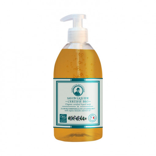 Sapun lichid BIO pentru maini cu lavanda 500 ml L'ARTISAN SAVONNIER