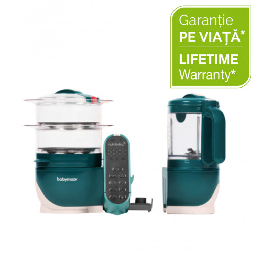 Babymoov - Robot multifunctional Nutribaby + 6 in 1 Opal Green