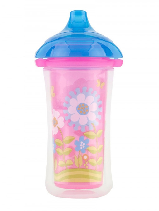 Cana termica Click Lock Sippy roz Munchkin