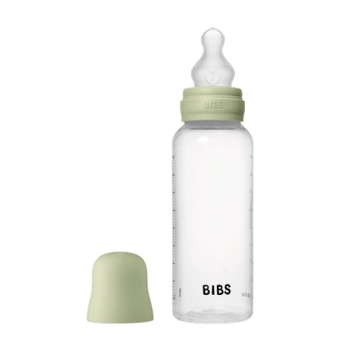 BIBS - Set complet biberon anticolici PP fara BPA, 270 ml, Silicon, Sage