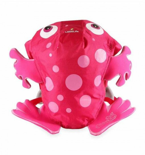 Rucsac Impermeabil Broscuta Roz Littlelife