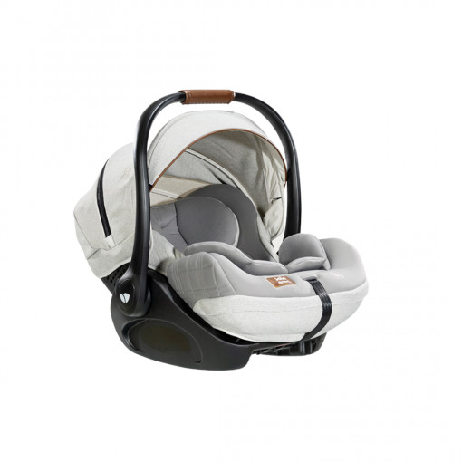 Joie - Scoica auto inclinabila i-Size i-Level Recline Signature Oyster, 40-85 cm, certificata R129