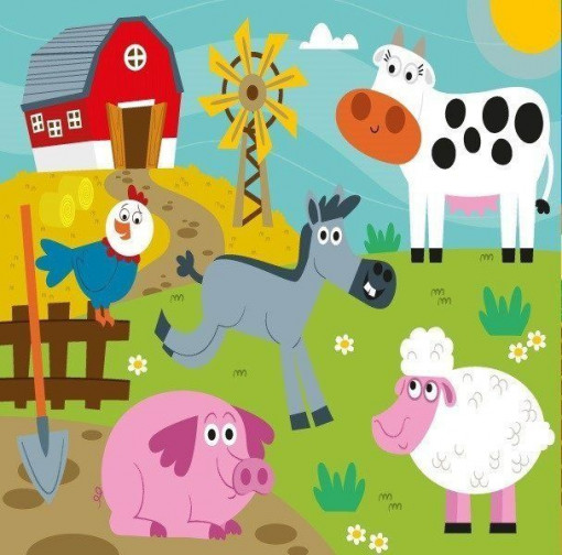 Set Puzzle de Baie Prince Lionheart Zoo/Farm