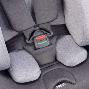 BabyGo - Scaun auto rotativ cu isofix, MOVE360 Grey, 40-150 cm, certificat R129 - Img 4
