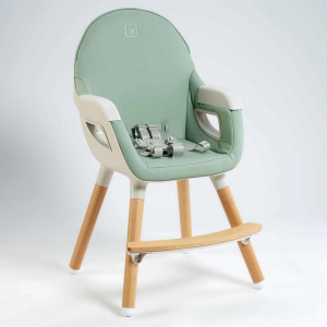 BabyGo - Scaun de masa transformabil Scandi Green - Img 4