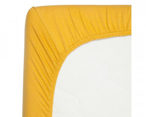Cearsaf din Bambus cu Elastic 60 x 120 cm Ocru - Img 2