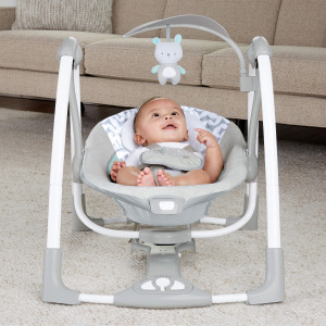 Ingenuity – Leagan si balansoar transformabil 2 in 1 Raylan - Img 5