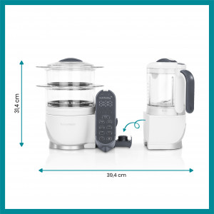 Babymoov - Robot multifunctional 5 in 1 Nutribaby (+) Industrial Grey - Img 13