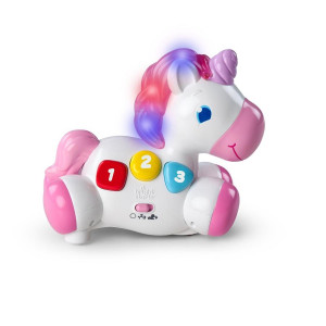Bright Starts - Jucarie Unicornul magic Rock & Glow - Img 1