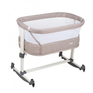 BabyGo - Patut co-sleeper Vivaldi Beige - Img 1