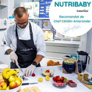 Babymoov - Robot multifunctional 5 in 1 Nutribaby (+) Industrial Grey - Img 7
