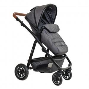 BabyGo - Carucior 3 in 1 Simplex, Grey Melange - Img 3