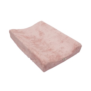Husa textila bambus pentru salteluta schimbat scutece 76X51 cm Misty Rose - Img 1