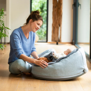 Doomoo - Sezlong multifunctional Seat’n Swing Grey - Img 4