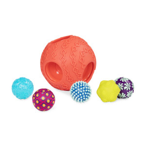 Set 6 mingi colorate B.Toys - Img 1