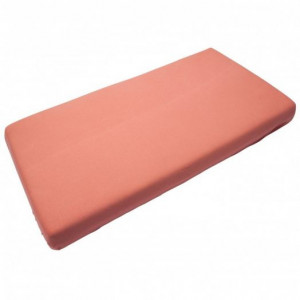 Cearsaf din Bambus cu Elastic 60 x 120 cm Apricot Blush - Img 1