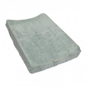 Husa textila bambus pentru salteluta schimbat scutece 76X51 cm Misty Rose - Img 5