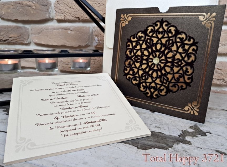 De ce sa alegi o invitatie de nunta de lux?