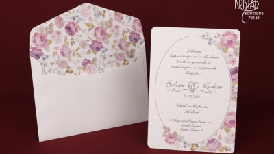 Cele mai frumoase invitatii de nunta pentru primavara!