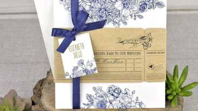 Iti doresti invitatii de nunta in tendinte? Alege o invitatie in culoarea anului 2020!