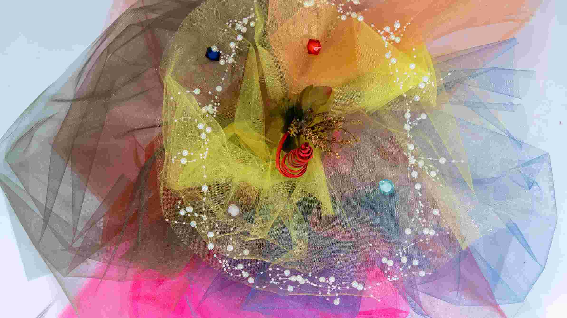 Tulle Kristal - balot 100m
