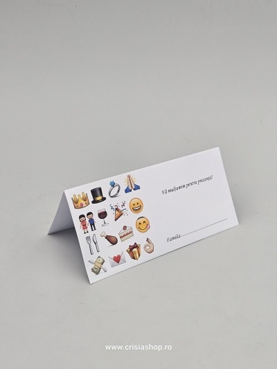 Plic bani cu EMOJI