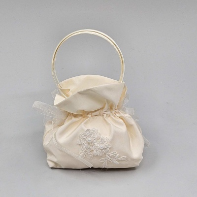 Posetă mireasă ivory