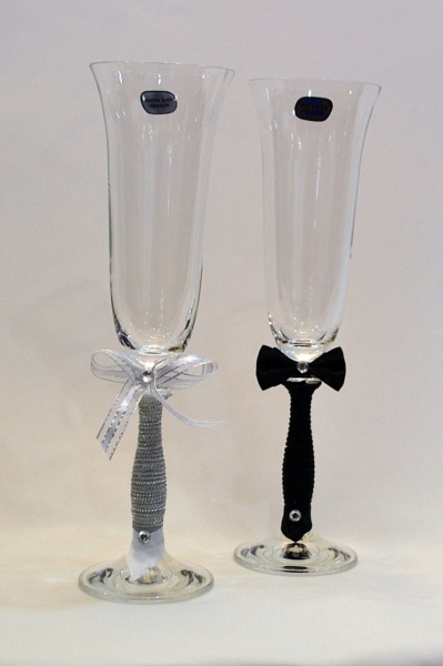Pahare Cristal argintiu