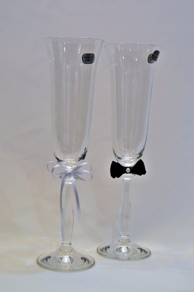 Pahare Cristal alb funda