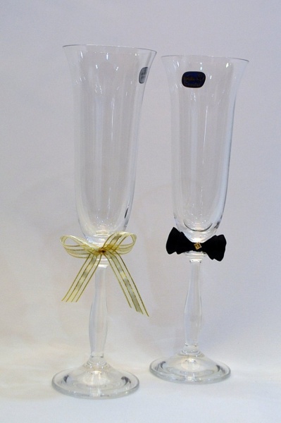 Pahare Cristal auriu funda