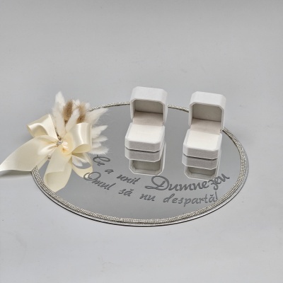 Platou verighete ivory 4