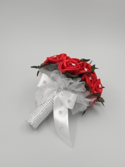 Buchet Rosu aprins - Img 3