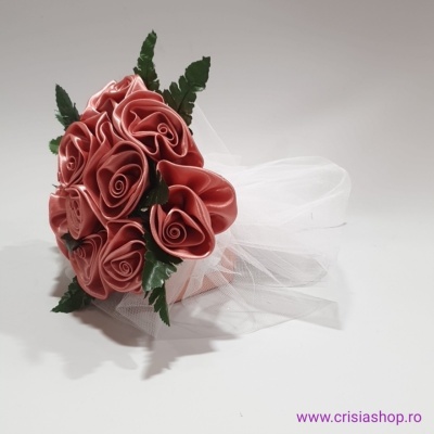 Buchet Roz pudra - Img 2