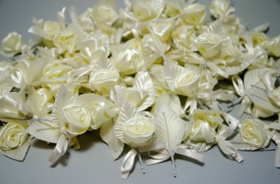 Cocarde trandafir ivory s - Img 2