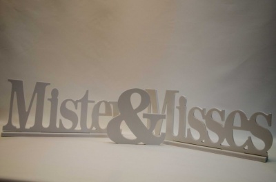 Decoratiune Mister & Misses - Img 2