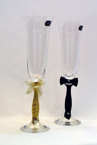 Pahare Cristal auriu