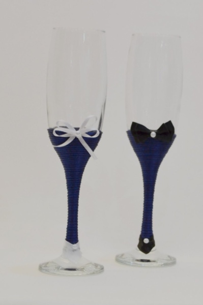 Pahare funda Bleumarin